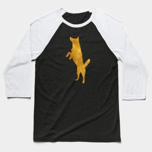 Siberian Husky golden art Baseball T-Shirt